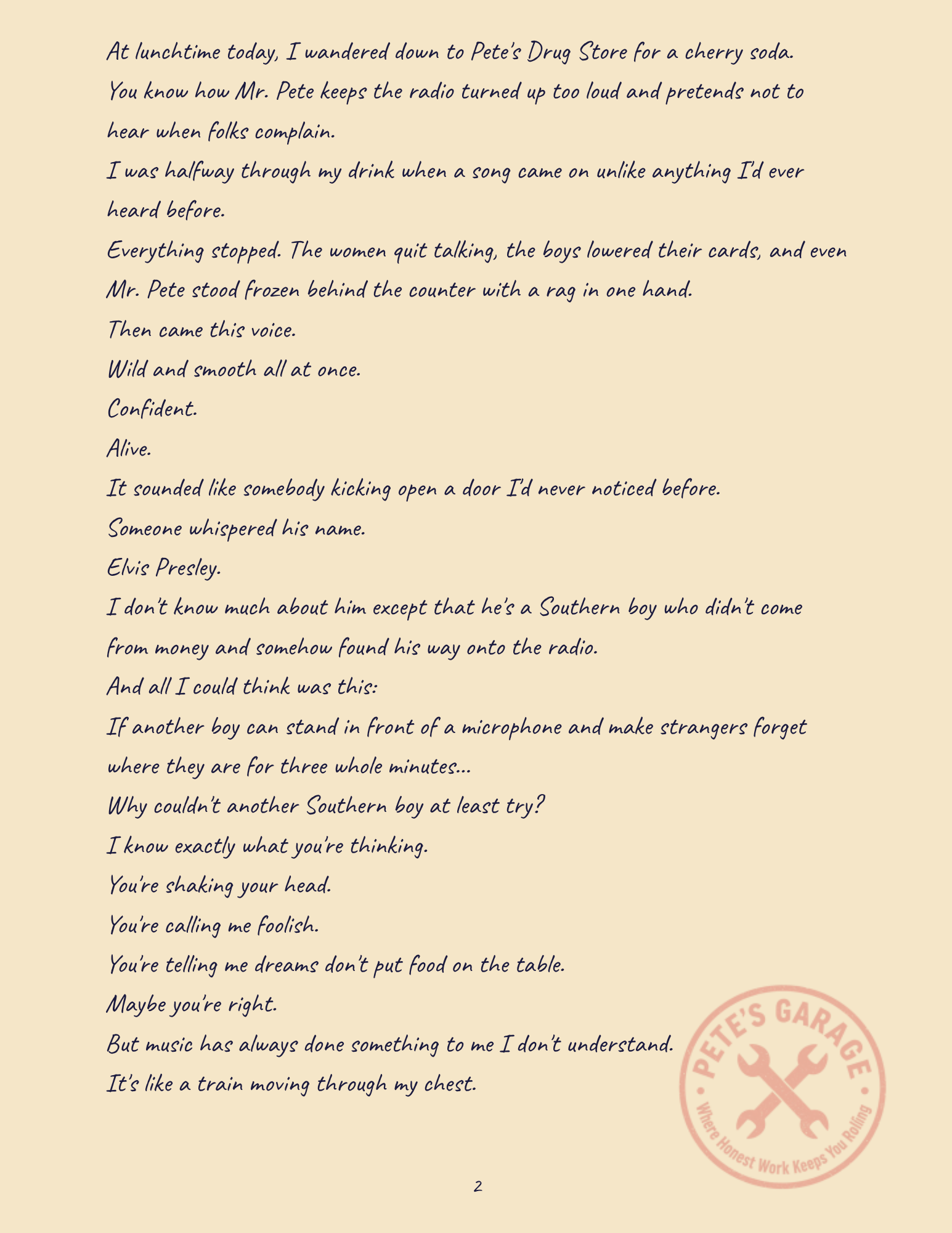 Letter №1 — page 2 of 4